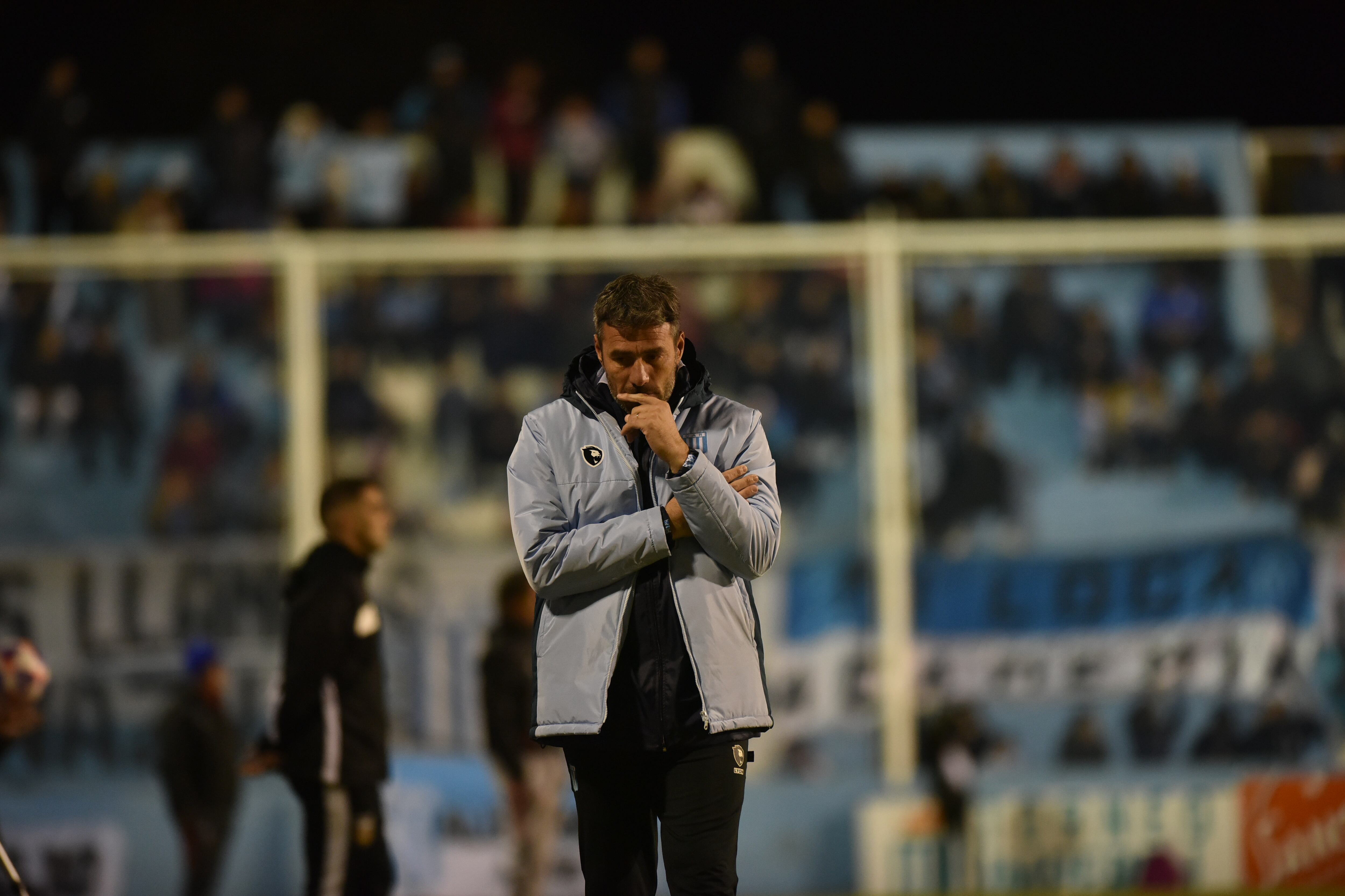 Diego Pozzo y su segunda derrota desde que asumió (Foto Javier Ferreyra)