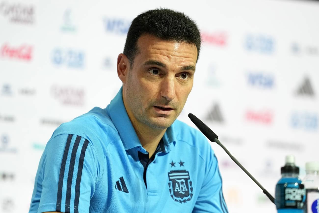 Lionel Scaloni se refirió a la necesidad de mantener muy alto el nivel de la Selección Nacional.