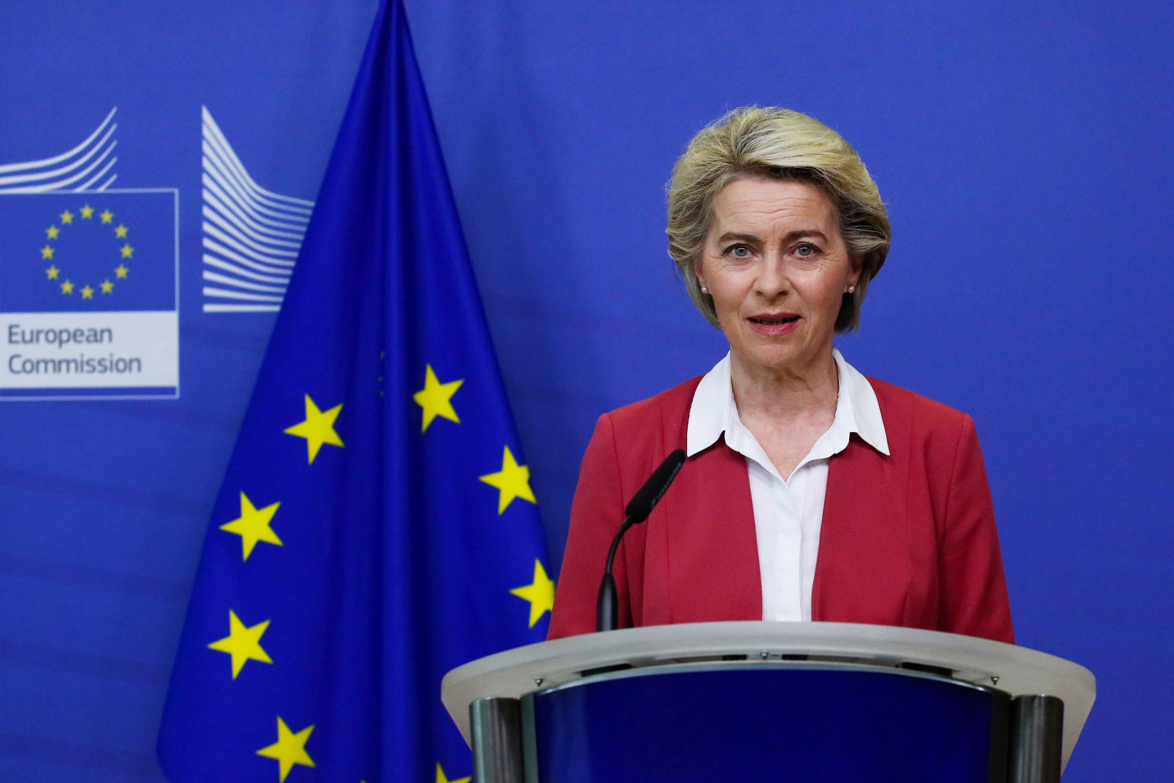 Ursula von der Leyen, presidenta de la Comisión Europea