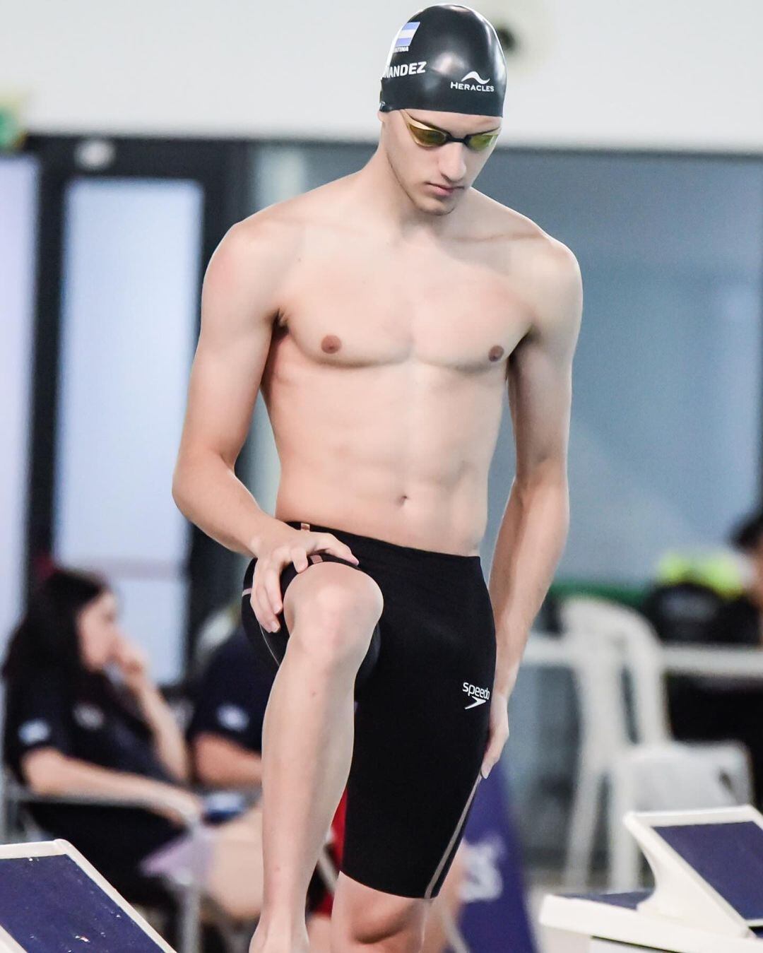 Benjamín Ghione natación Arroyito Unión de Santa Fe