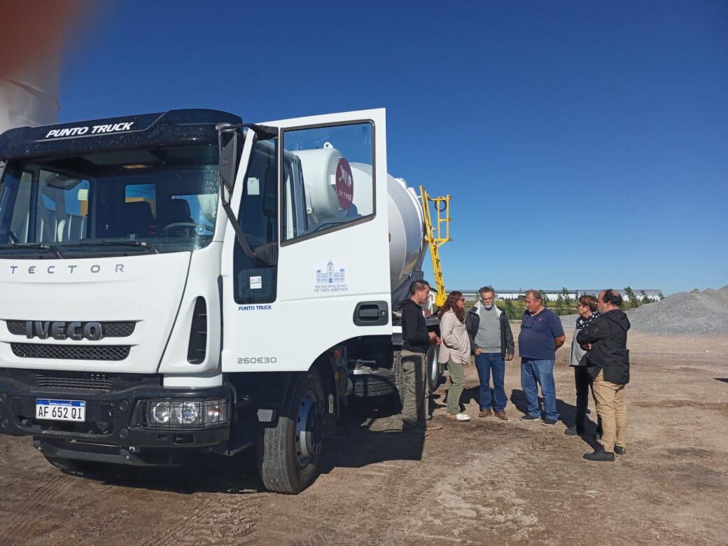 Nuevo camión para la Planta de Elaboración de Hormigón de Tres Arroyos