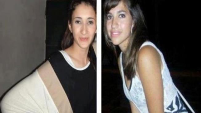 Víctimas. Yanina Nÿesch (16) y Luján Peñalva (19).