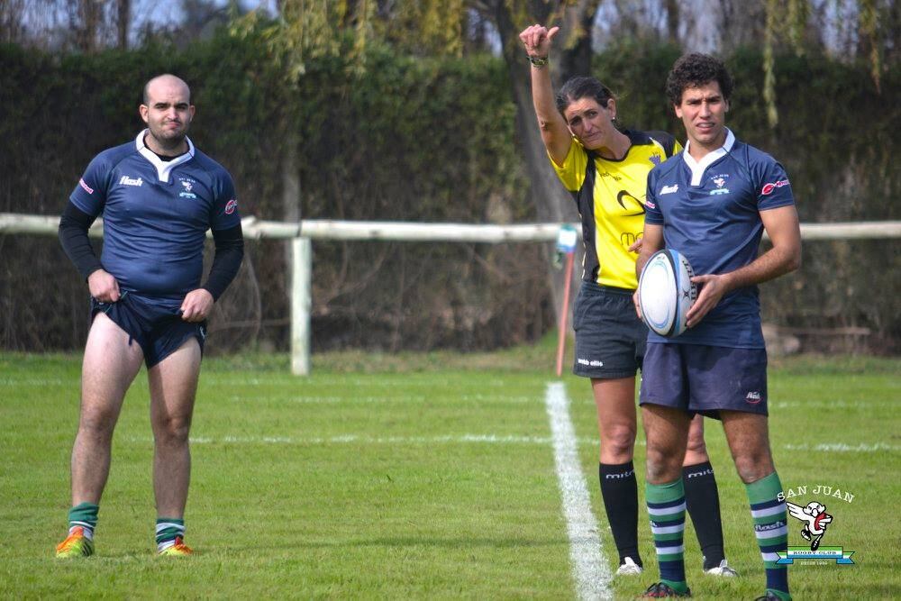 Amelia Zavalla, jugadora y referee de rugby nacional. /Redes