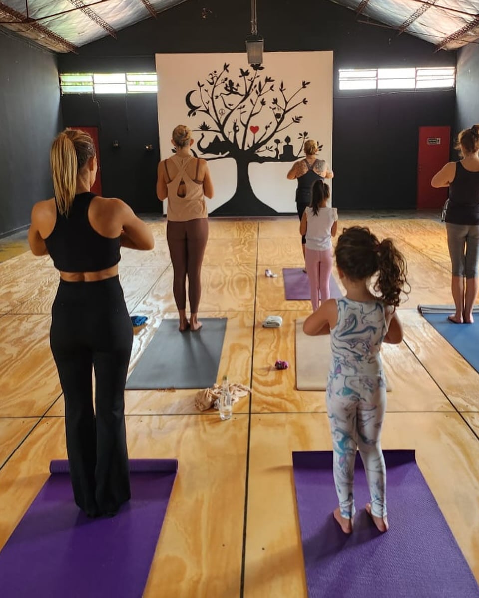 Mariana Brey compartió un video realizando yoga con su hija y causó sensación en Instagram