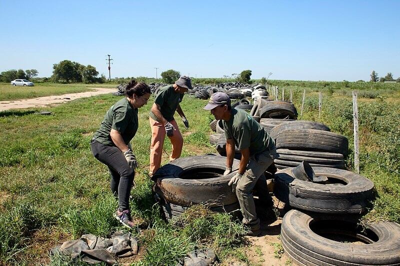 Neumáticos Fuera de Uso (NFU) en Arroyito