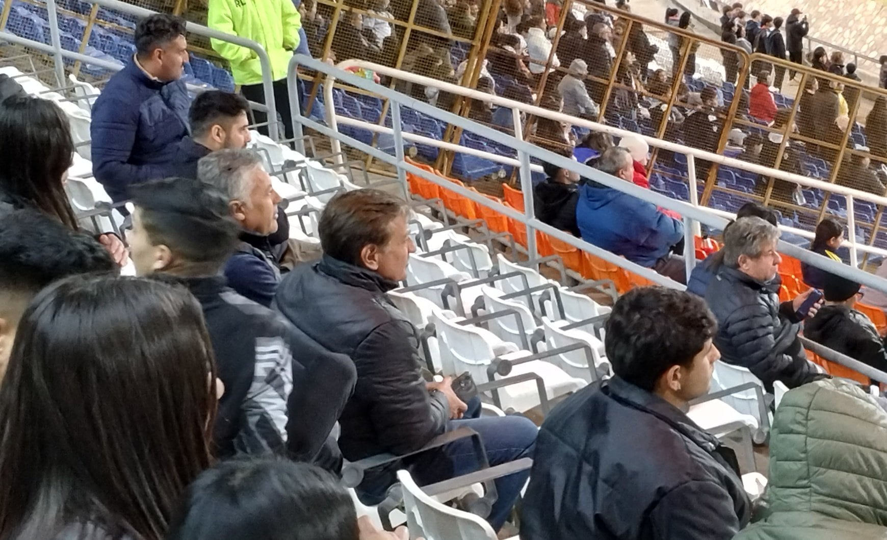 Cornejo y Suárez en la final del fútbol femenino