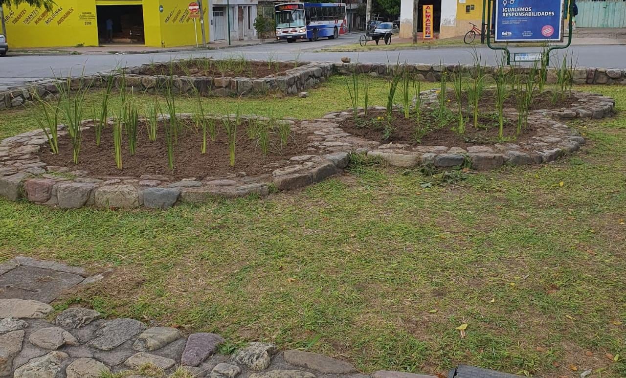 El espacio verde urbano unirá la Plaza España con el Cerro 20 de Febrero.