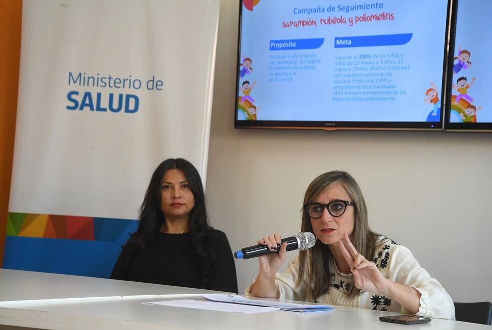 La ministra de Salud, Gabriela Barbás.