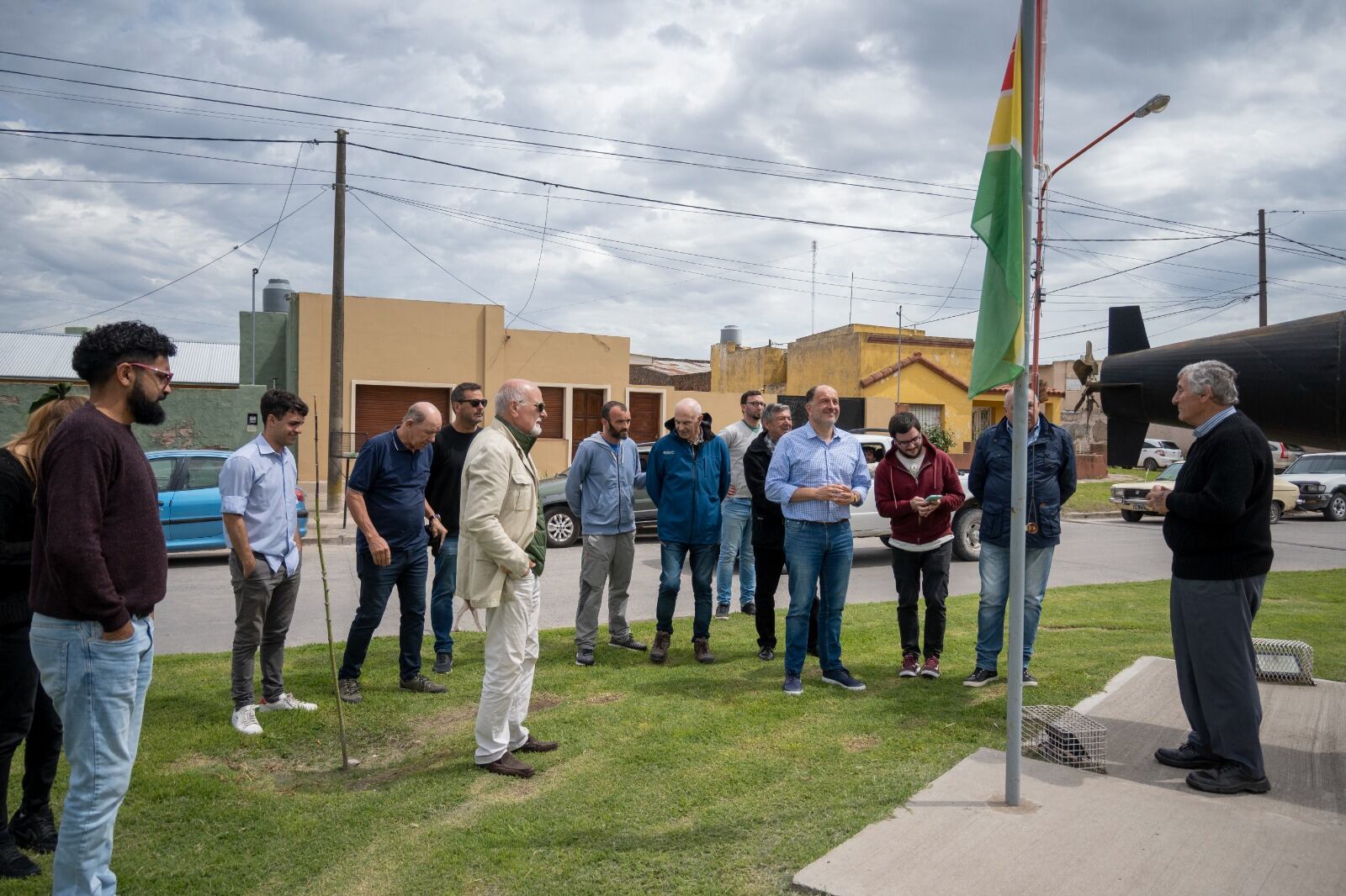 Homenaje a los héroes del ARA San Juan