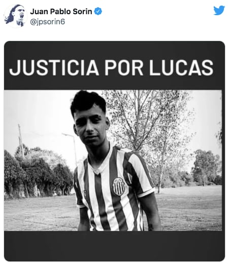 El pedido de Justicia por Lucas de los clubes del fútbol argentino.