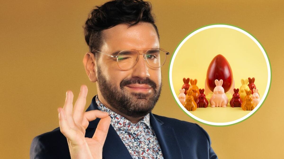 Así son los exclusivos huevos de chocolate que vende Damián Betular por $69.000: qué incluyen