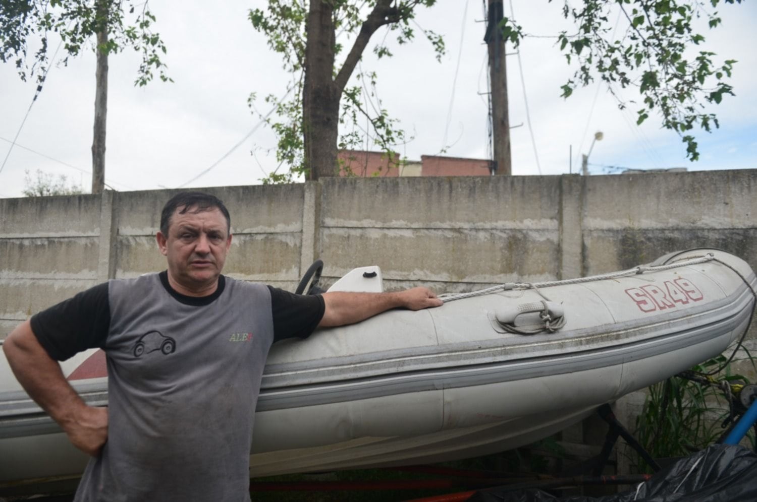 Alejandro Fernández, el héroe de La Plata. Dos veces estuvo al borde de la muerte aquella noche.