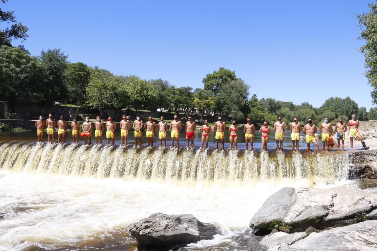 Cuerpo de guardavidas de Carlos Paz.