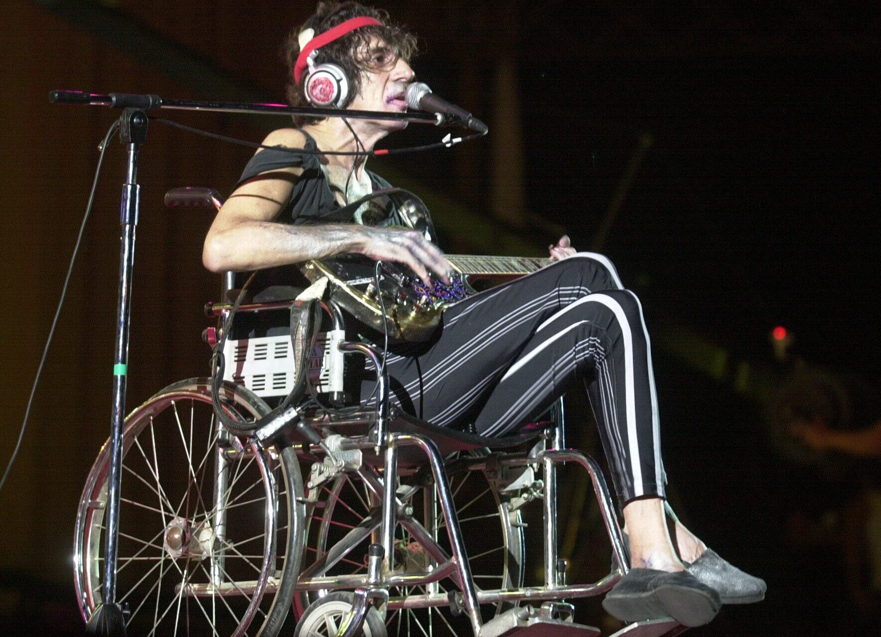 Charly García en el Cosquín Rock 2003 (imagen de archivo).