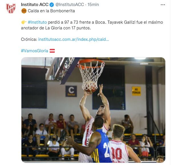 Instituto no se encontró nunca en partido. Contundente derrota ante Boca.