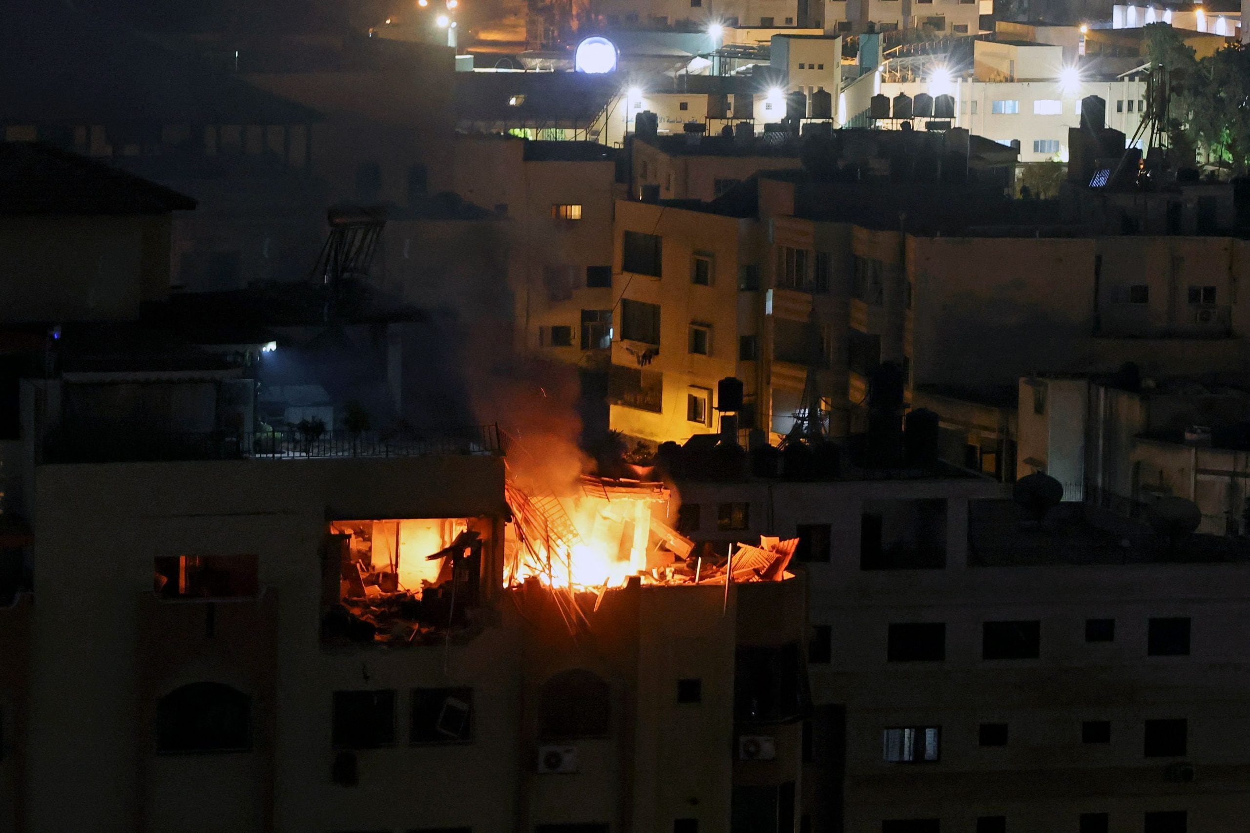 Los ataques en la Franja de Gaza.