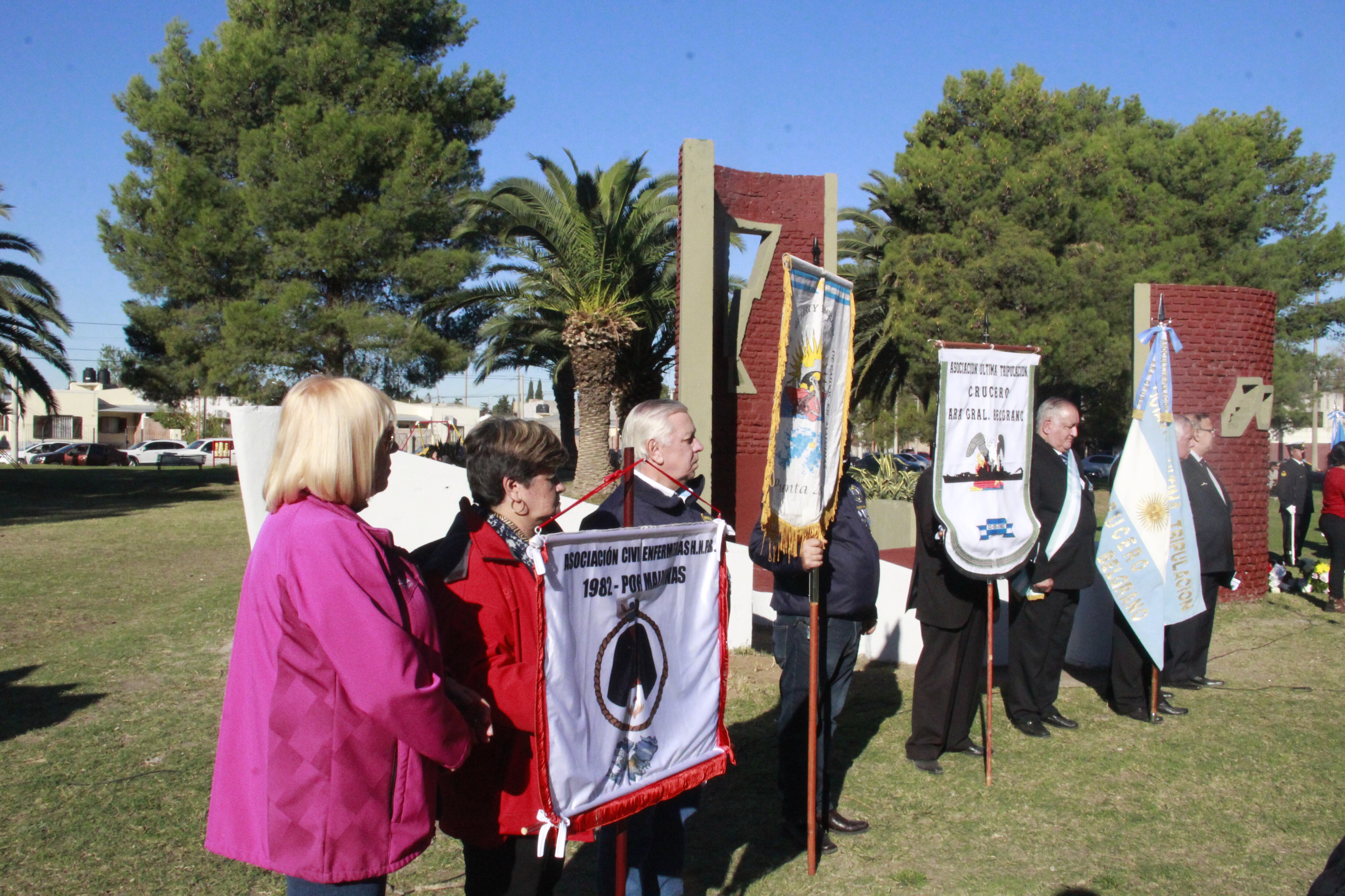 Punta Alta conmemoró el 41° aniversario del hundimiento del Crucero Belgrano