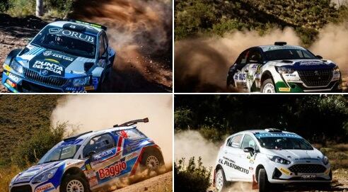 Imágenes de lo que fue el shakedown del Rally San Luis