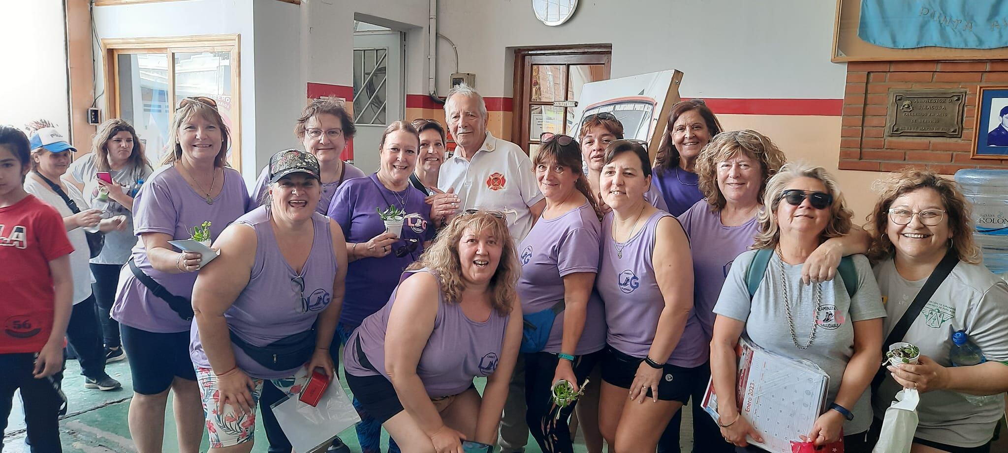 Punta Alta: caminata familiar para ayudar a los bomberos voluntarios