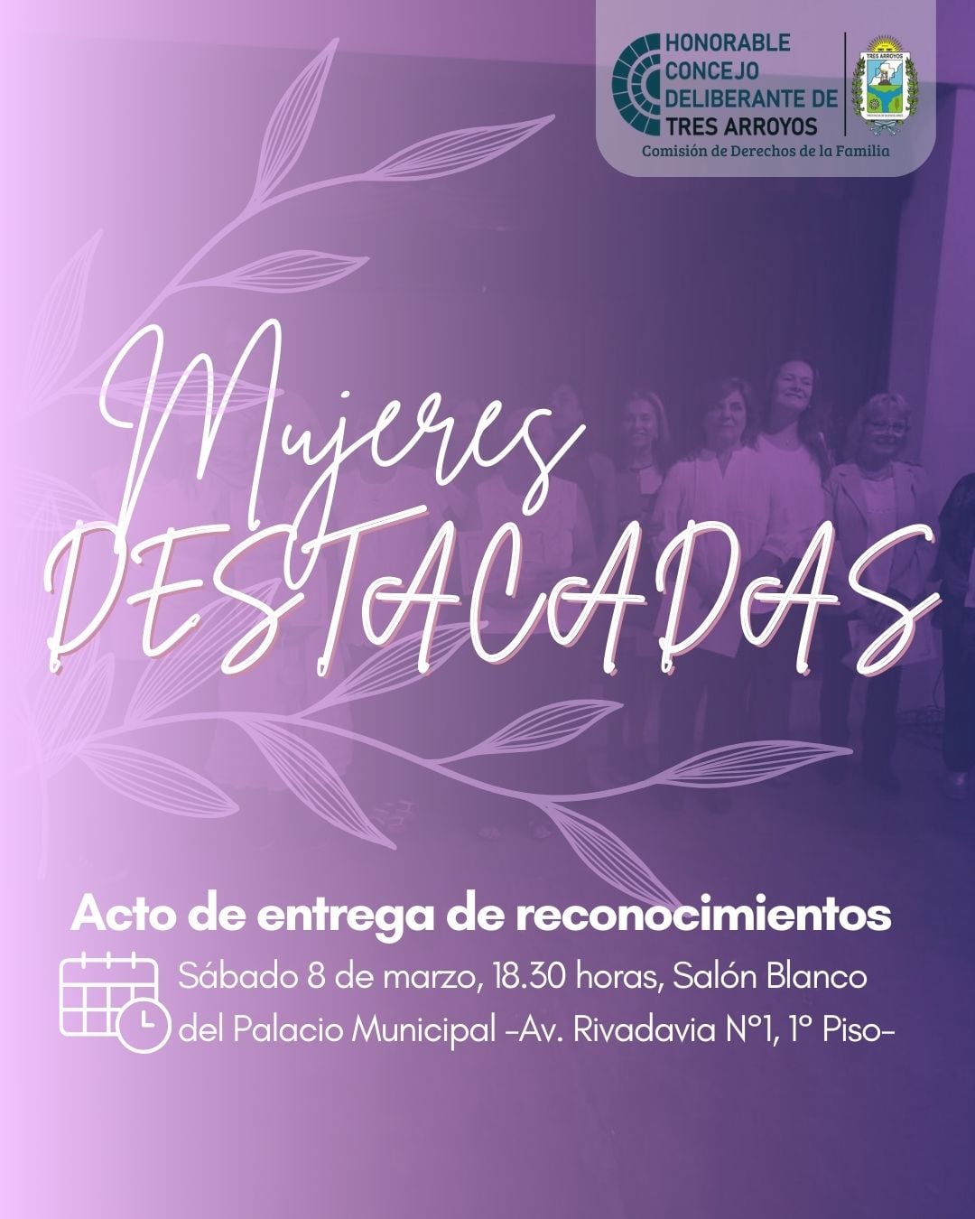 Se conocieron las seleccionadas a Mujeres Destacadas 2025