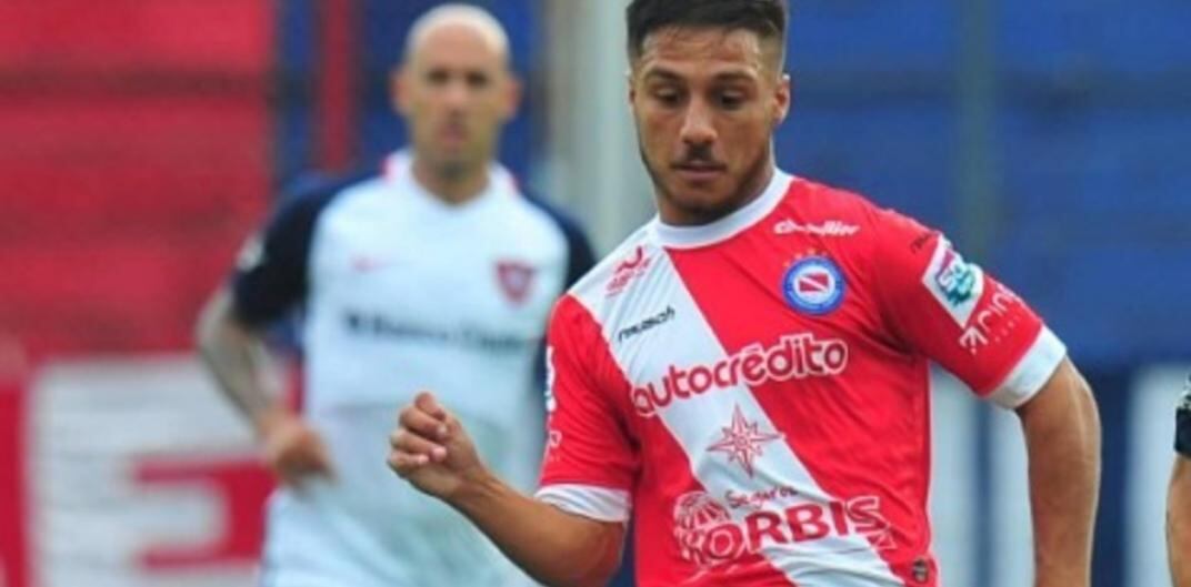 Kevin Mac Allister, se despide de Argentinos Juniors para jugar en el fútbol de Bélgica. (Foto: Diario Olé).