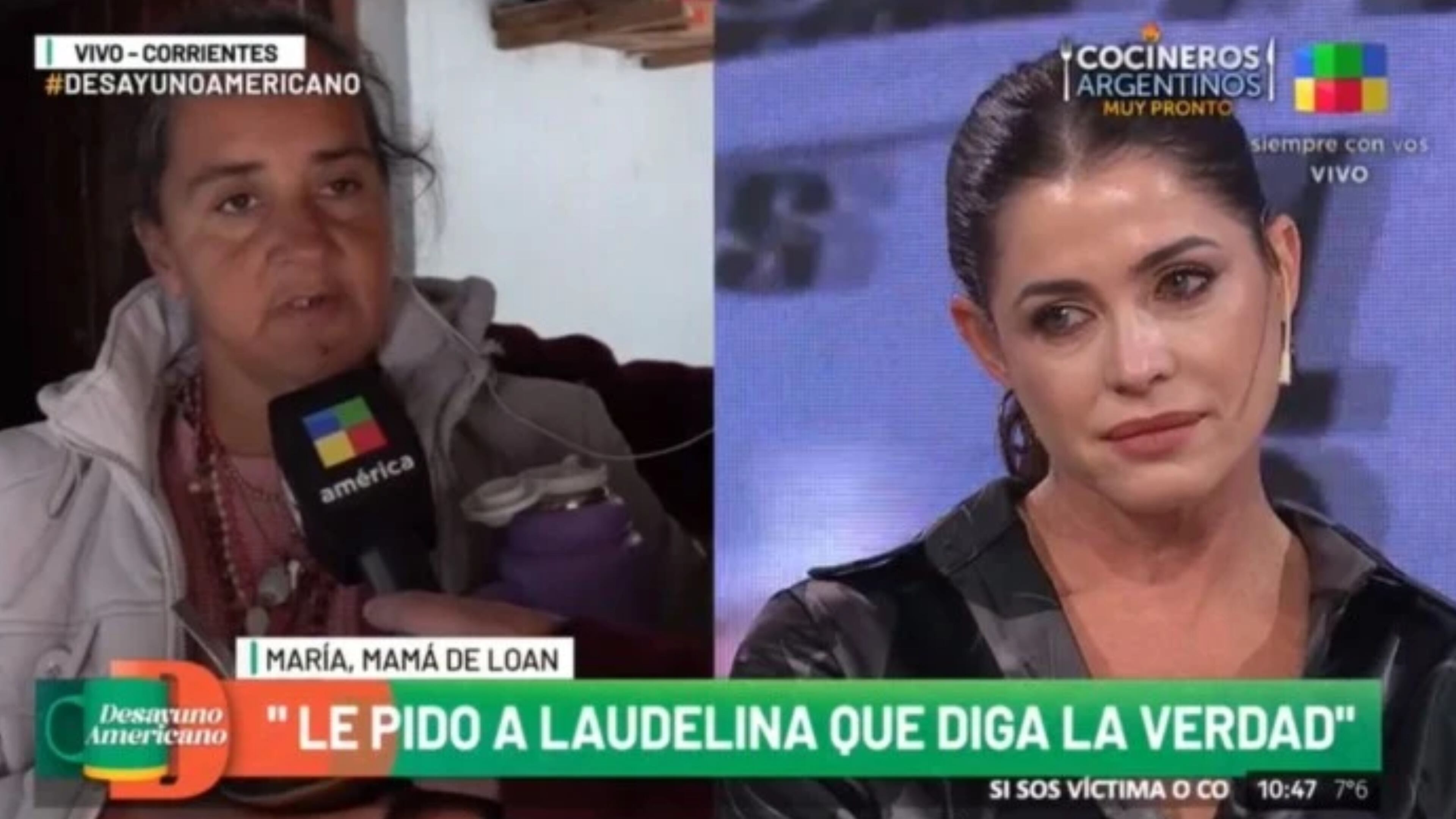 La mamá de Loan le dio un mensaje a los secuestradores.