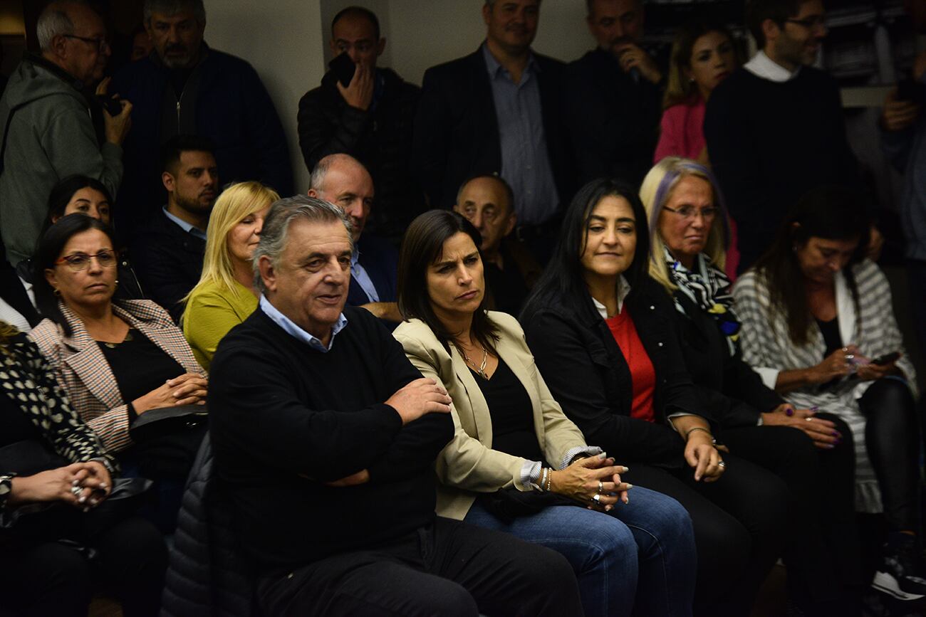 Presentación de la Alianza Juntos por el Cambio para las próximas elecciones provinciales del 25 de junio de 2023. (Pedro Castillo / La Voz)