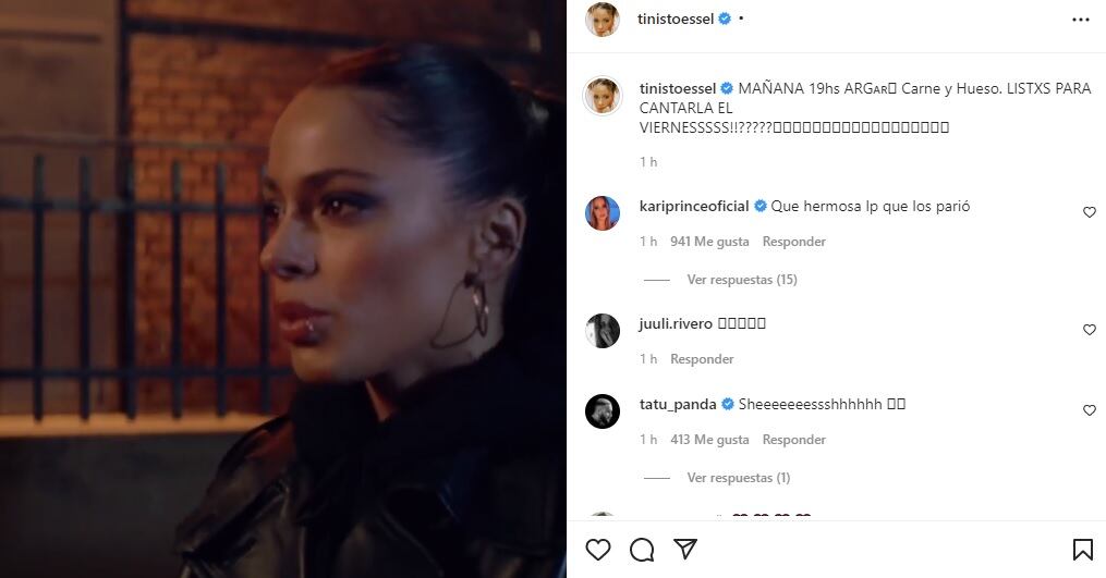 Comentarios a Tini