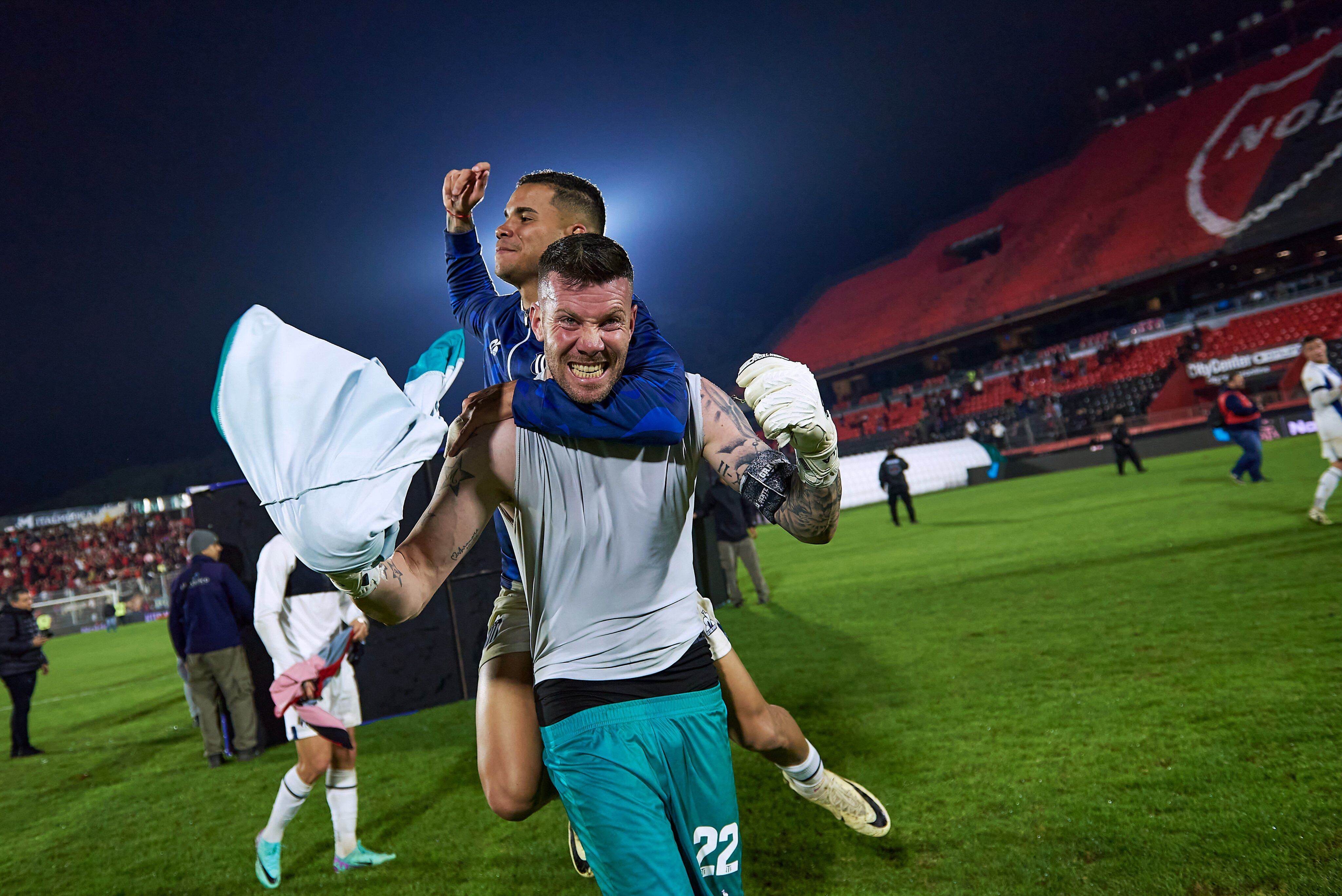 Guido Herrera y la felicidad por superar a Colón (Talleres)