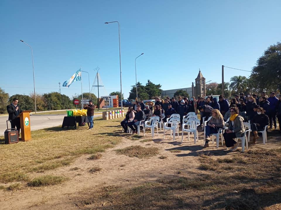 Ciclovía con Ecoladrillos en La Tordilla