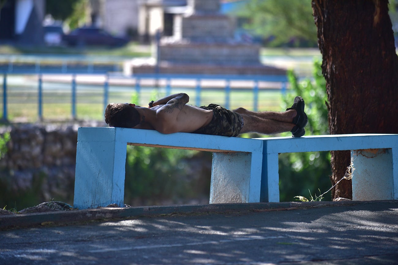 Calor en Córdoba, con 34 grados de máxima ( Ramiro Pereyra / La Voz) 