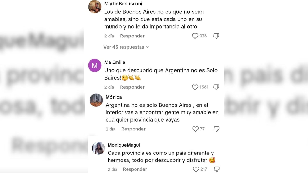 Los mendocinos dieron su opinión sobre la comparación son Buenos Aires y Mendoza que hizo un mexicano