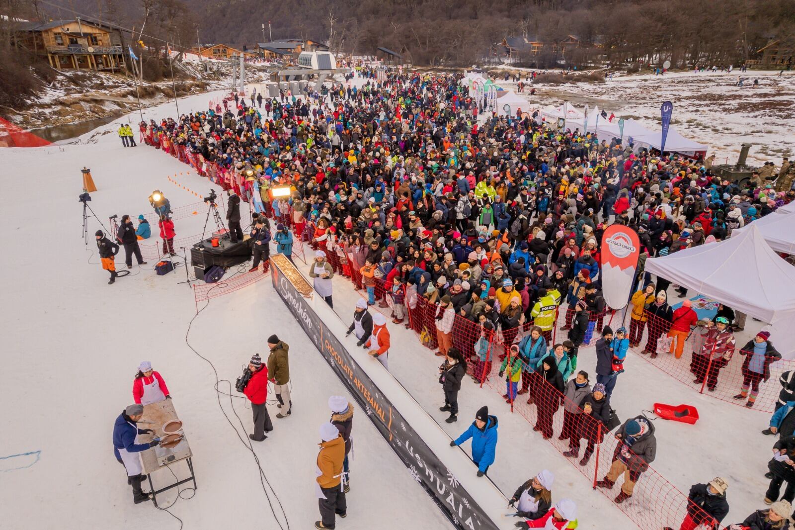 Tierra del Fuego festejó el inicio de la temporada con la Fiesta Nacional del Invierno