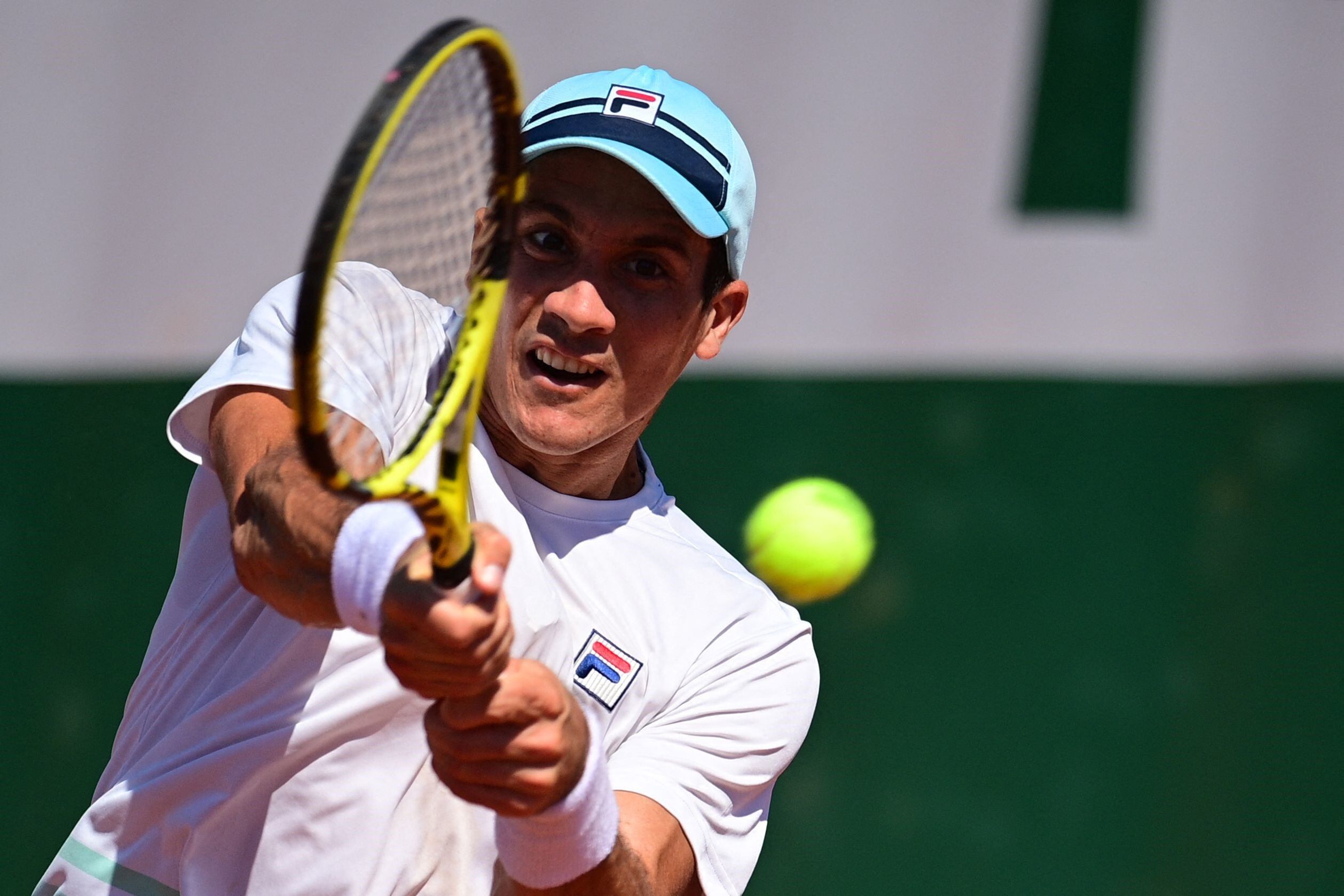 Facundo Bagnis avanza en Lyon. (AFP)