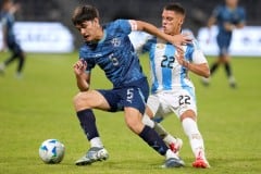 Argentina se mide con Paraguay con el objetivo de coronarse campeona del Sudamericano Sub-20. (AP)