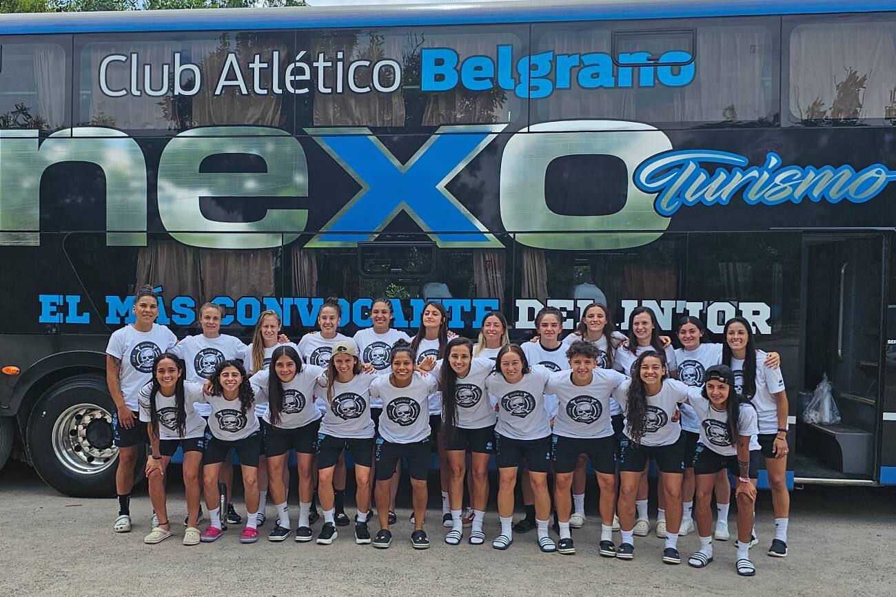 El femenino de Belgrano llevó su ilusión a Buenos Aires (Prensa Belgrano)