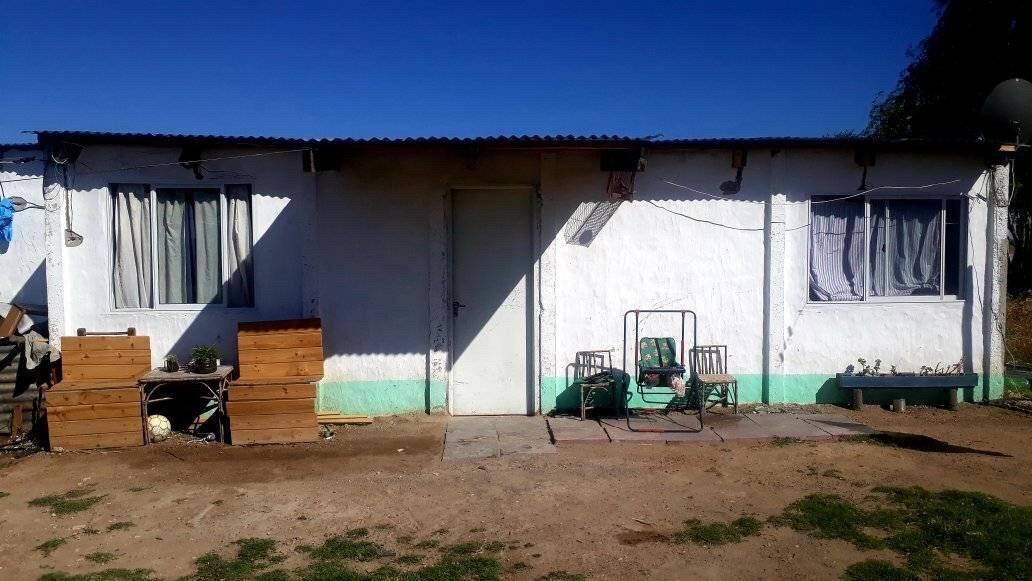 Tras el temporal, Yésica logró reconstruir la casa en al que vive con sus hijos. 