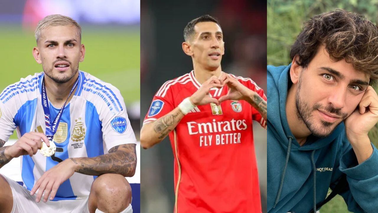 Leandro Paredes, Ángel Di María y Lizardo Ponce fueron a las personas de las que debía elegir Oriana como padrinos.