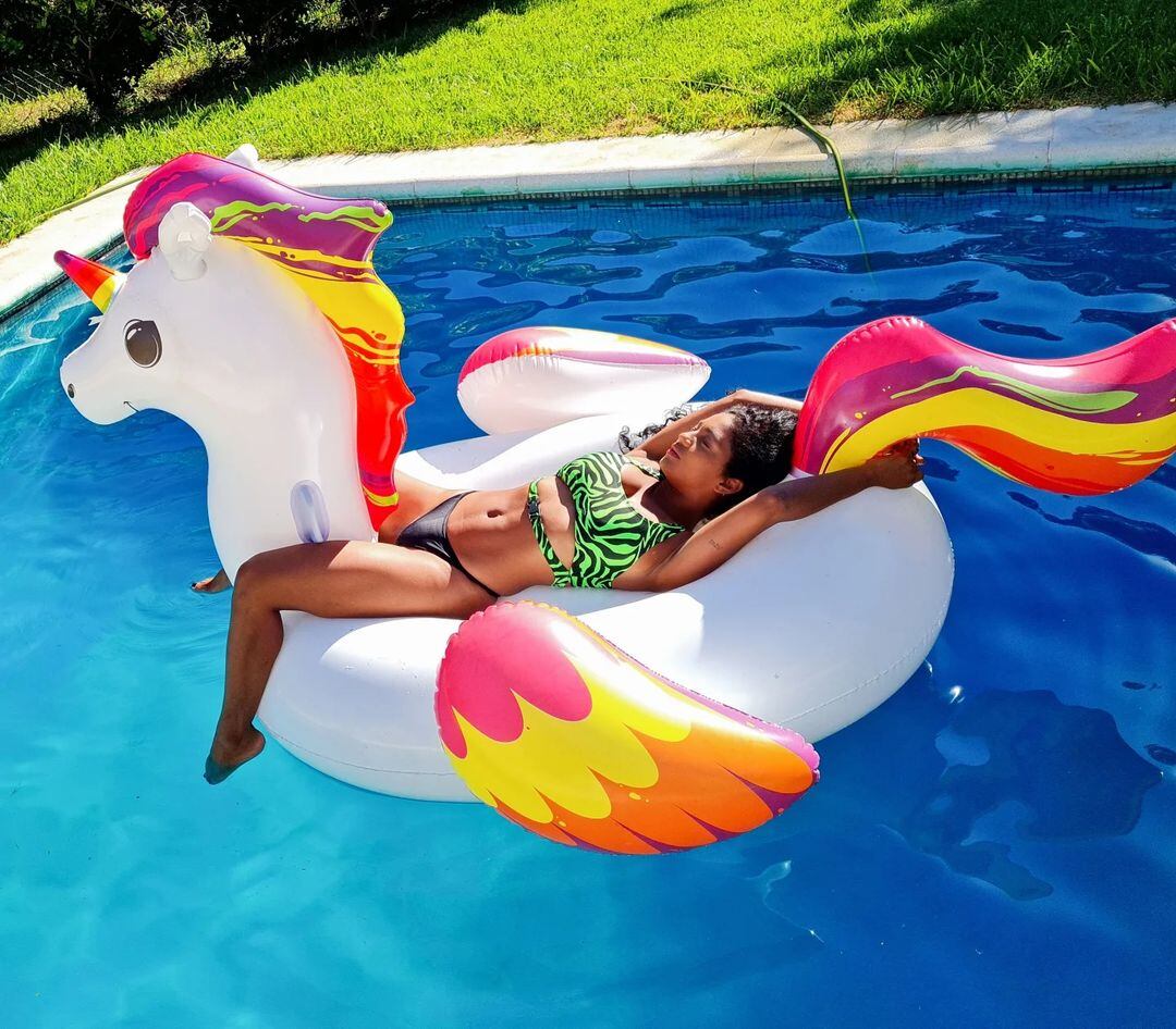 Kate Rodríguez disfrutando del verano.