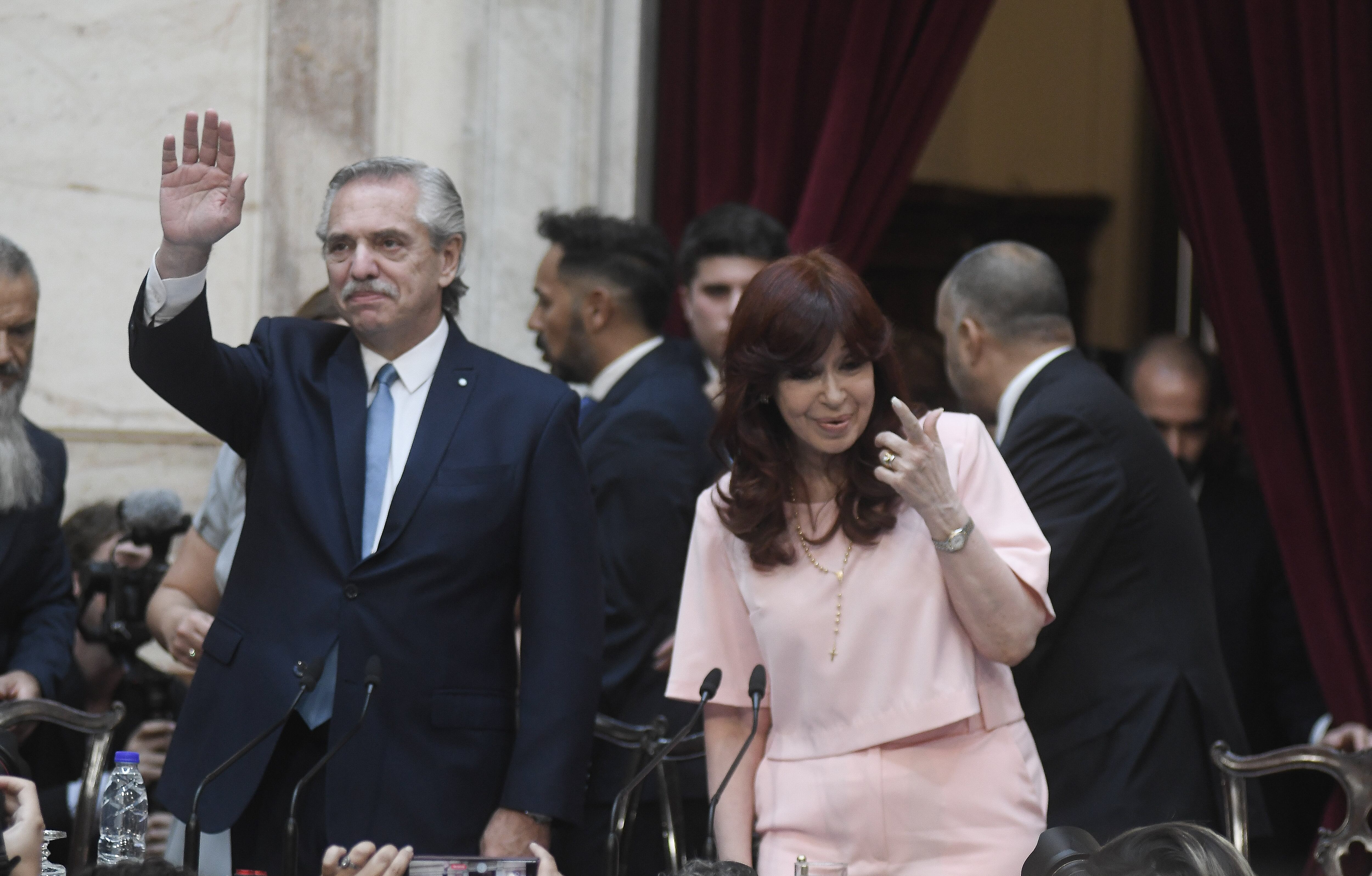 Alberto Fernández
Cristina Fernández De Kirchner
Apertura Legislativa
Congreso
Foto Federico Lopez Claro
Fernandez