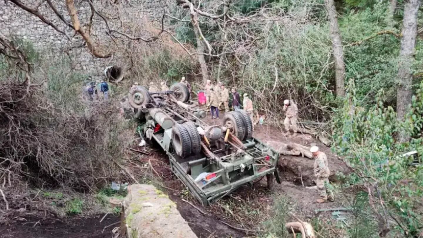 Siniestro en San Martín los Andes. (Gentileza Diario Río Negro)