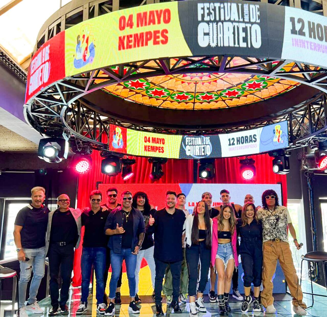 Parte de la grilla de artistas que se presentarán en el Festival Nacional de Cuarteto 2024.