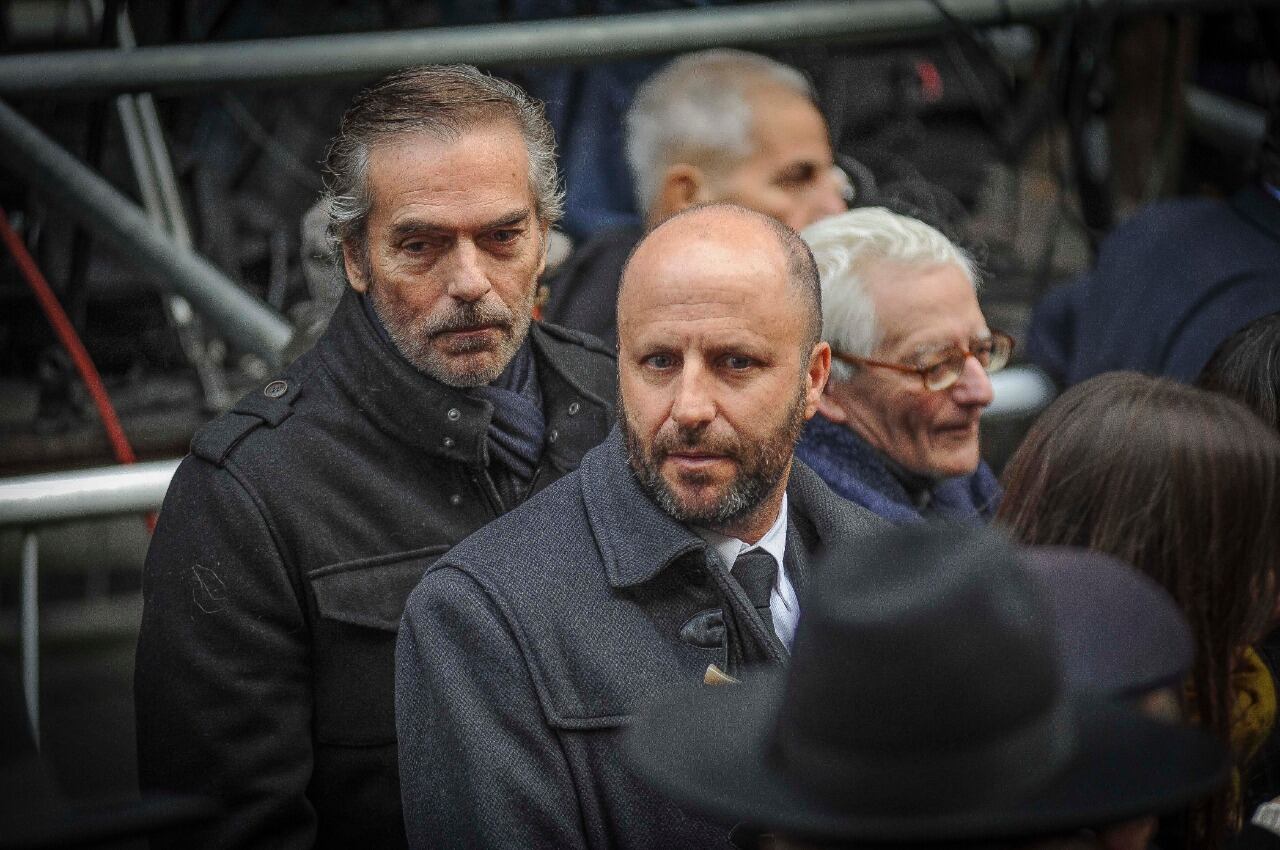 Mariano Borinsky y Gustavo Hornos, asiduos visitantes de la Rosada y Olivos en el gobierno de Macri. (Foto: Federico López Claro)