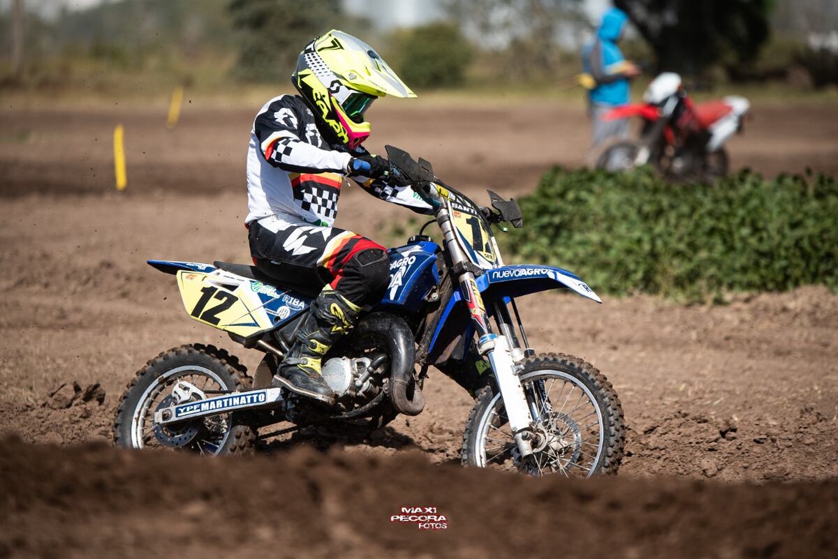 Santino Riba de Arroyito se consagró subcampeón del Campeonato Cordobés de Motocross