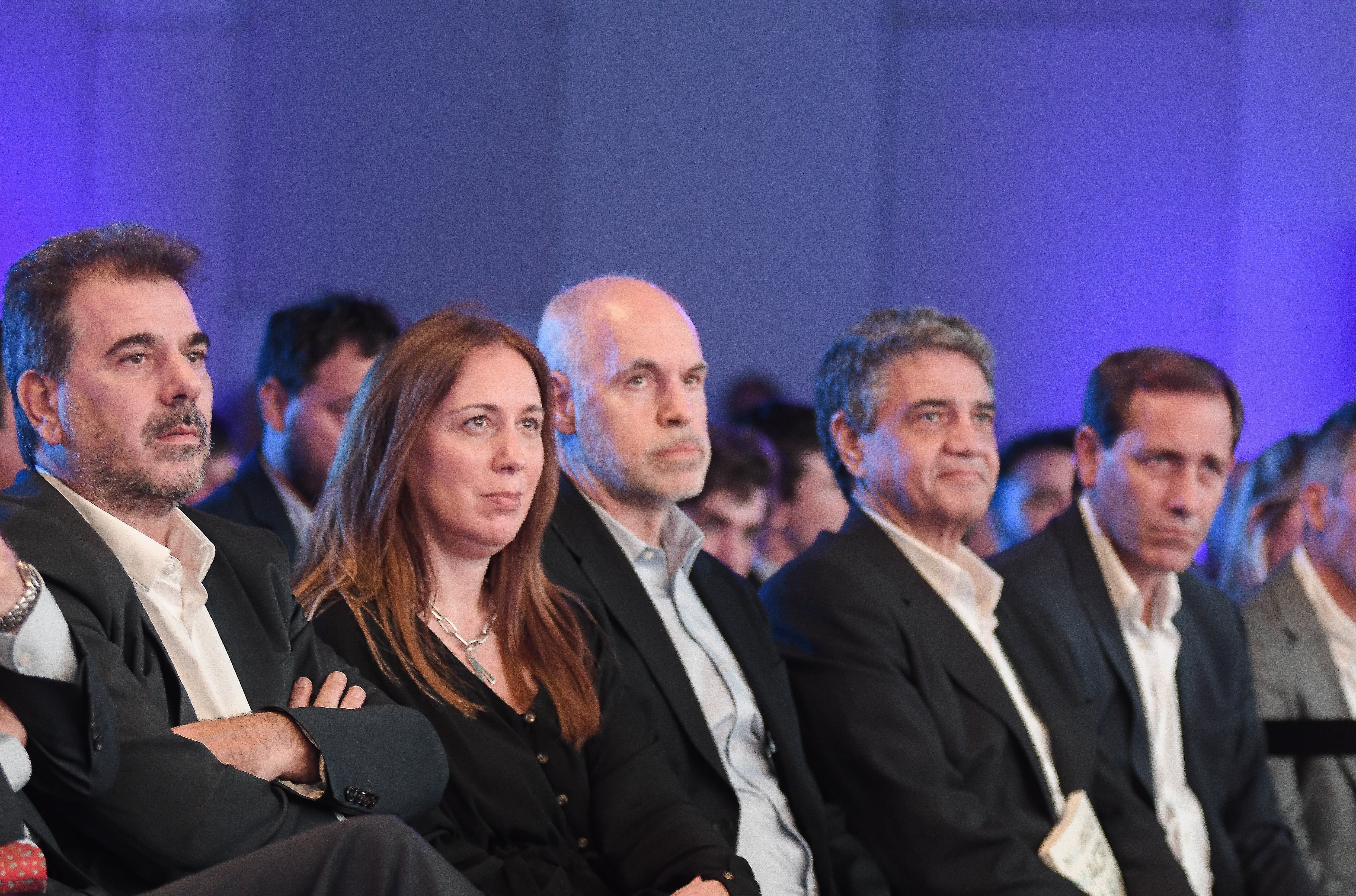 El jefe de gobierno porteño se distanció de Mauricio Macri, previo a la cumbre del PRO. Foto Federico Lopez Claro
