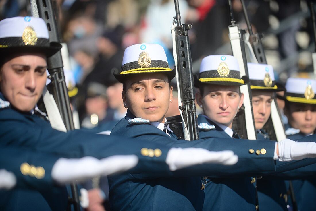 Desfile por el 9 de Julio en Córdoba Día de la Independencia en el Centro Cívico. (José Gabriel Hernández / La Voz)