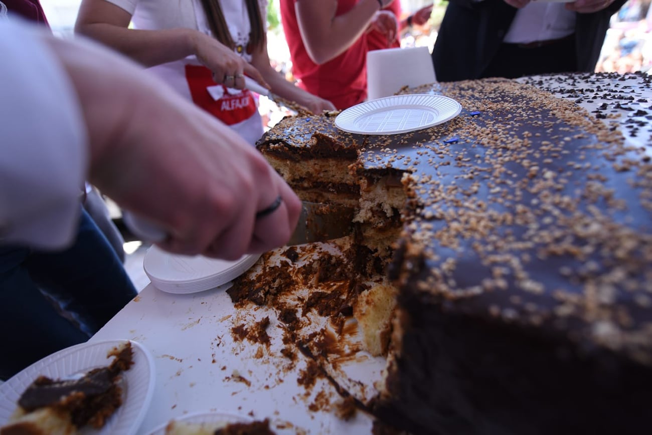 Fiesta del Alfajor de la La Falda. Foto Carlos Romero