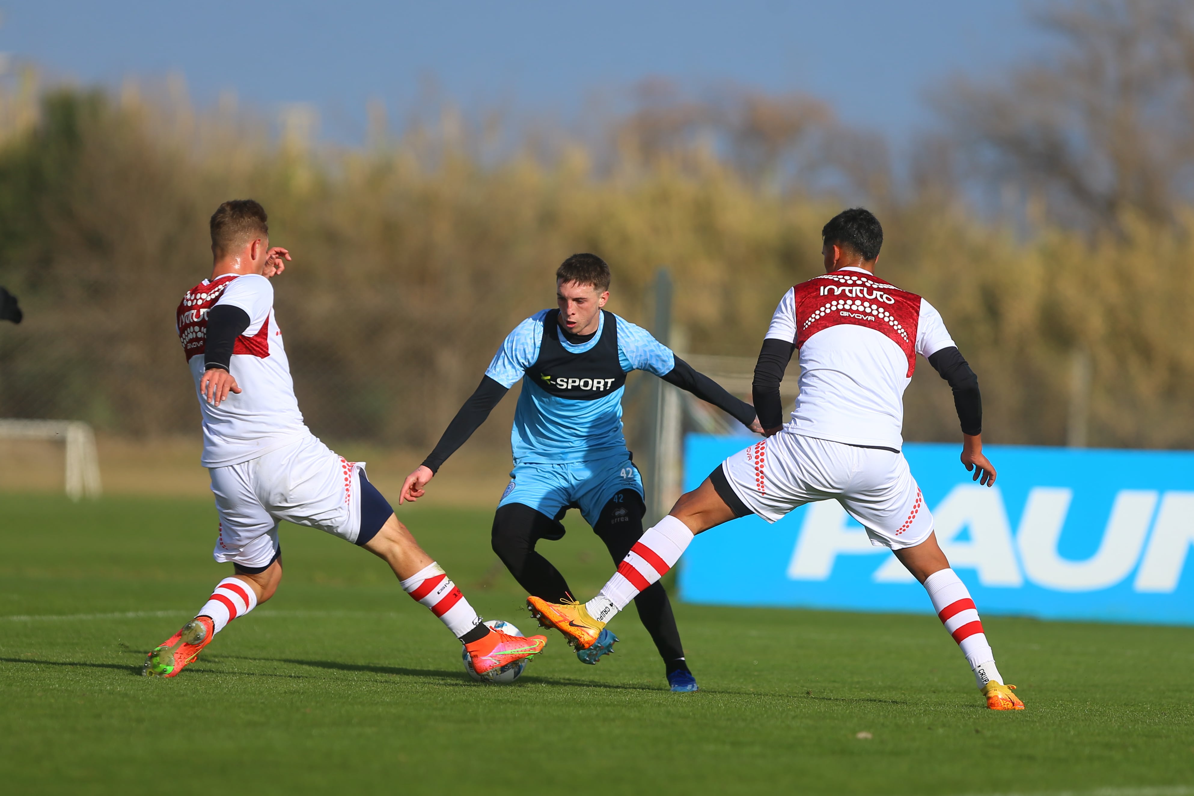 Al final del PT empatan sin goles en el amistoso entre Belgrano e Instituto (Prensa Belgrano).