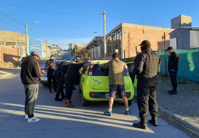 El secuestro se realizó en el centro de Caleta Olivia.