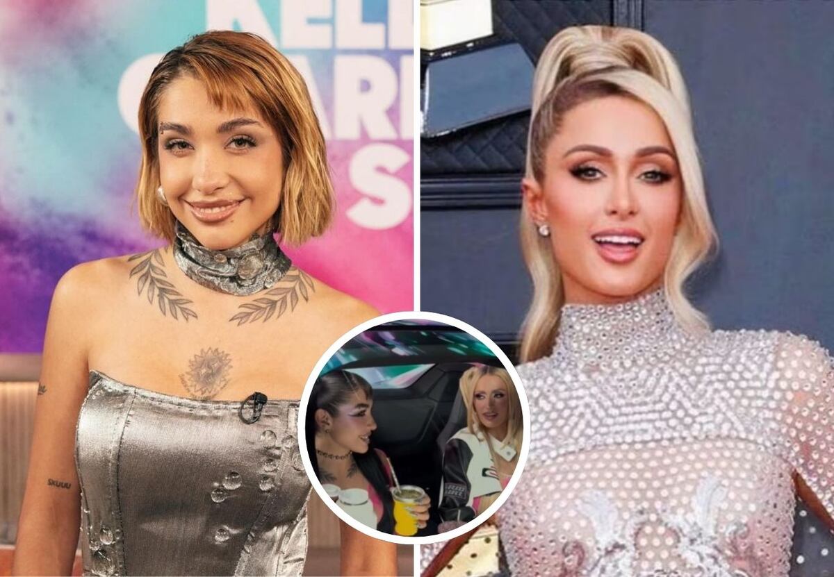 María Becerra le hizo probar el mate por primera vez a Paris Hilton: la desopilante reacción